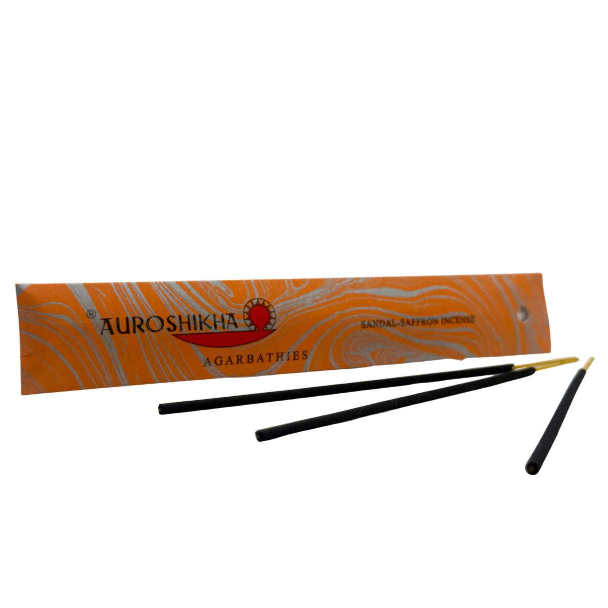 Auroshikha Räucherstäbchen Sandelholz Safran Incense