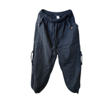 Muster Goa Hose Schwarz mit Taschen