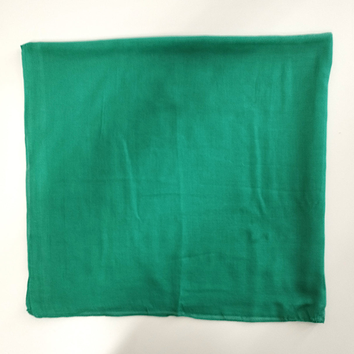 Halstuch Baumwolle Dunkelgrün 100x100 cm