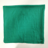 Halstuch Baumwolle Dunkelgrün 100x100 cm