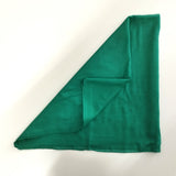 Halstuch Baumwolle Dunkelgrün 100x100 cm