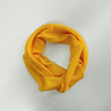 Halstuch Baumwolle Goldgelb 100x100 cm