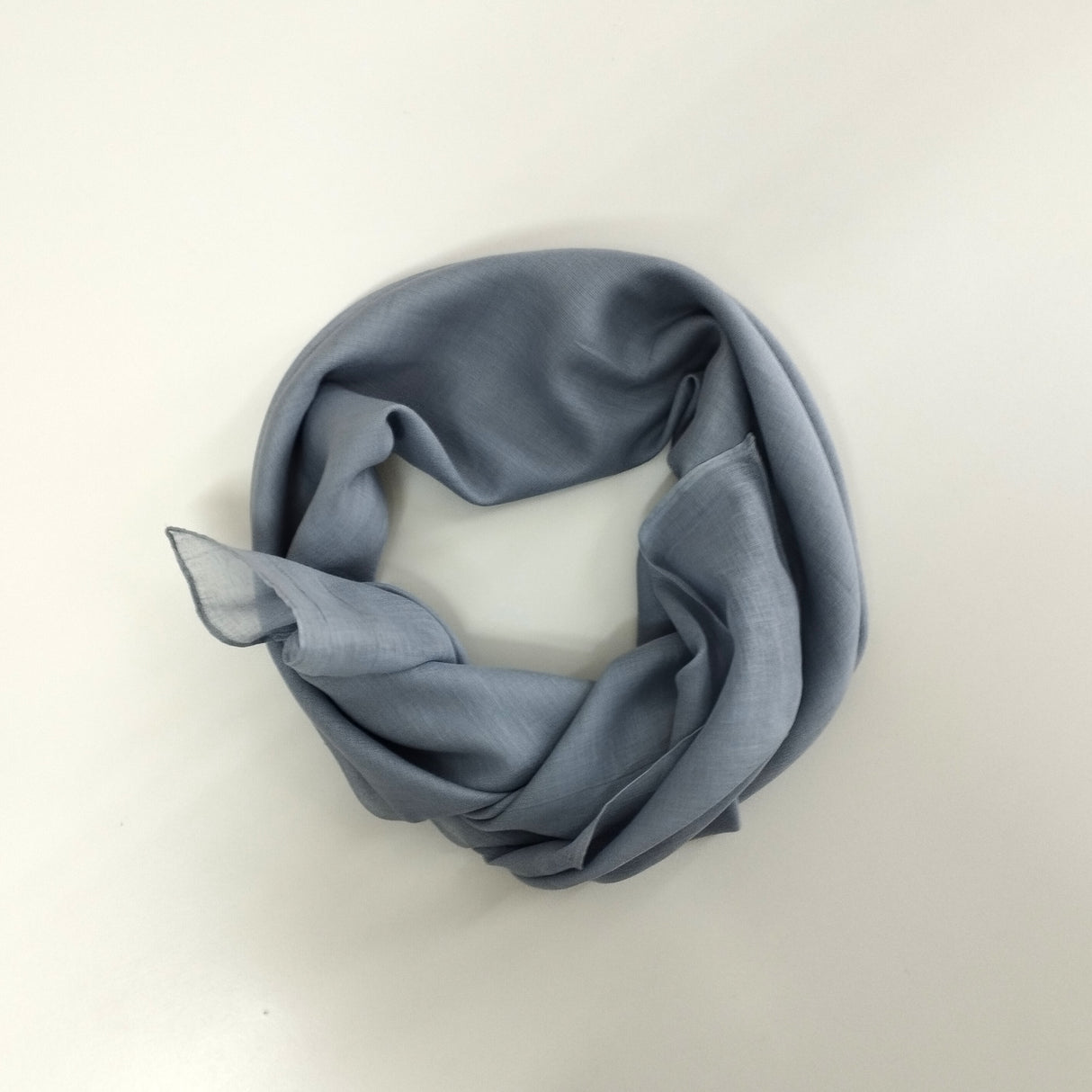 Halstuch Baumwolle Grau 100x100 cm