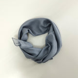 Halstuch Baumwolle Grau 100x100 cm