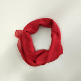 Halstuch Baumwolle Rot 100x100 cm