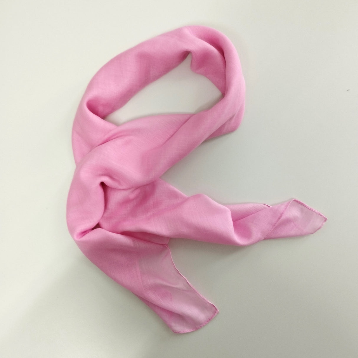 Halstuch Baumwolle Rosa 100 x 100 cm