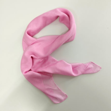 Halstuch Baumwolle Rosa 100 x 100 cm