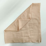 Halstuch Baumwolle Sandfarben 100x100 cm