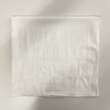 Halstuch Baumwolle Weiß 100x100 cm