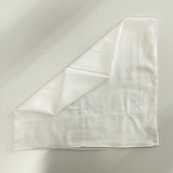 Halstuch Baumwolle Weiß 100x100 cm