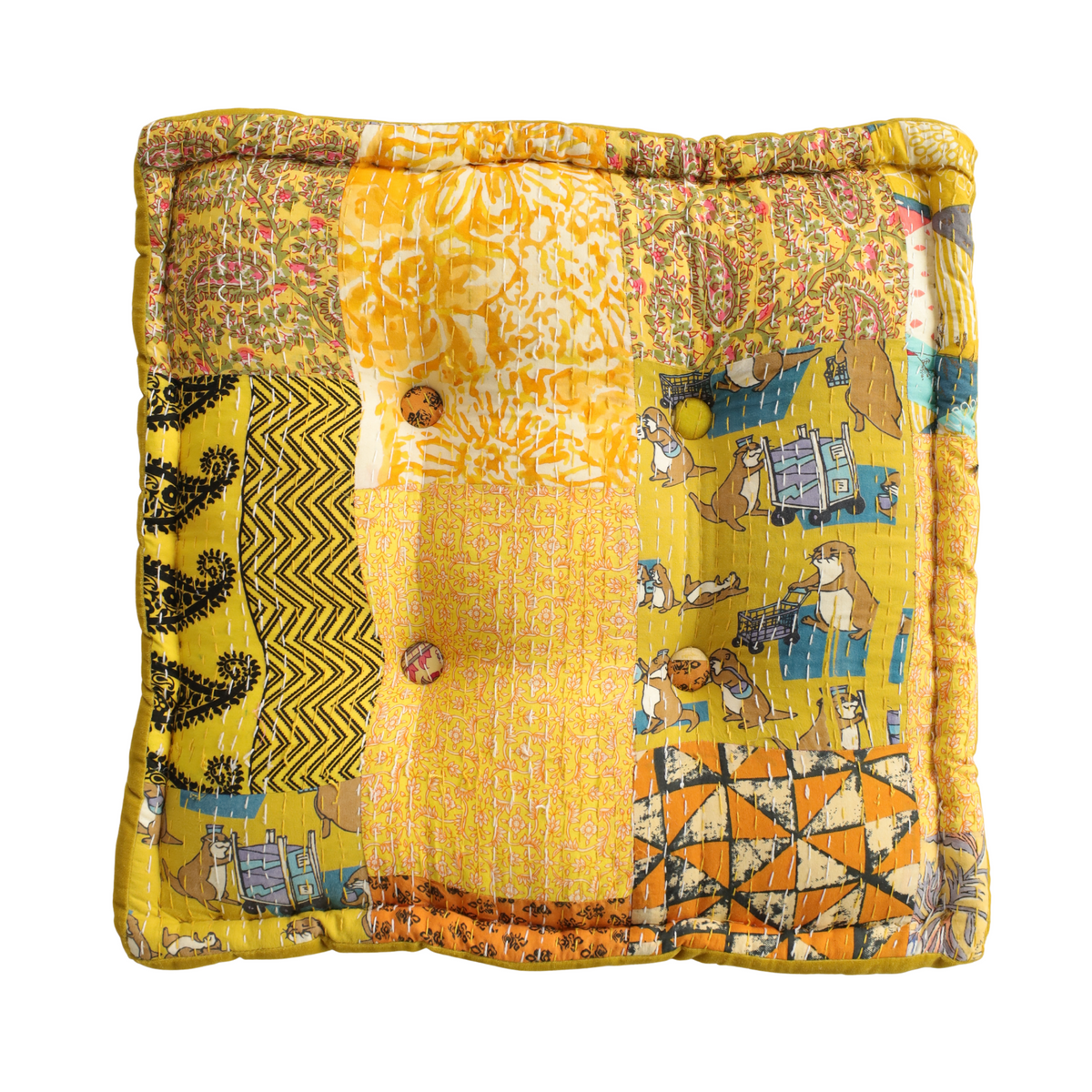 Sitzkissen Gelb 50x50 cm