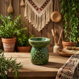 Duftlampe für Öl - Baum des Lebens Grün