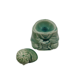 Duftlampe für Öl - Buddha aus Keramik | Teelicht Duftöl Lampe