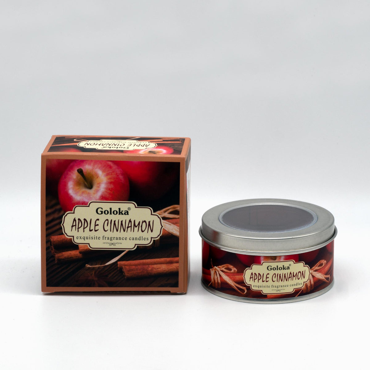 Duftkerze Apfel Zimt von Goloka