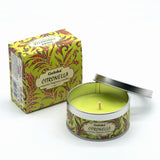 Duftkerze Citronella von Goloka aus Sojawachs Vegan fair gehandelt Karmandala 