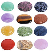 Handschmeichler Set, bunte Sammlung aus Natursteinen für Meditation und Energiearbeit