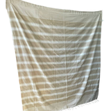 Einzelstück Tagesdecke Streifen 220x240 cm