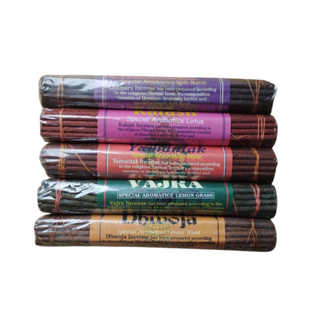Einzelstück Tibetisches Räucherset Chandra Devi Incense 10 Stück