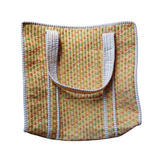 Einzelstück Boho Shopper Gelb