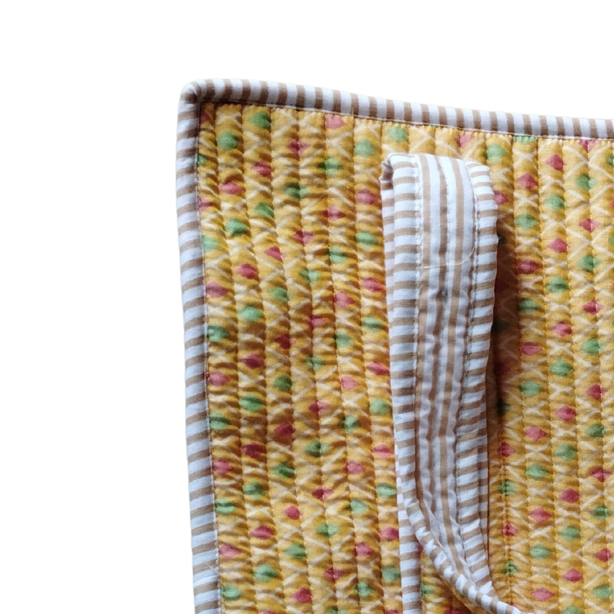 Einzelstück Boho Shopper Gelb