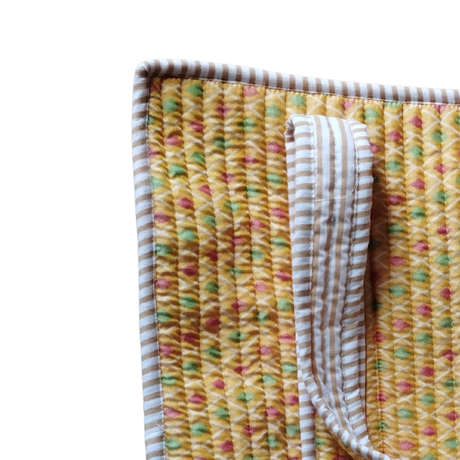 Einzelstück Boho Shopper Gelb