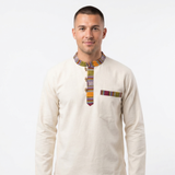 Fischerhemd Weiß
Boho Hemd
100% Baumwolle
Unisex