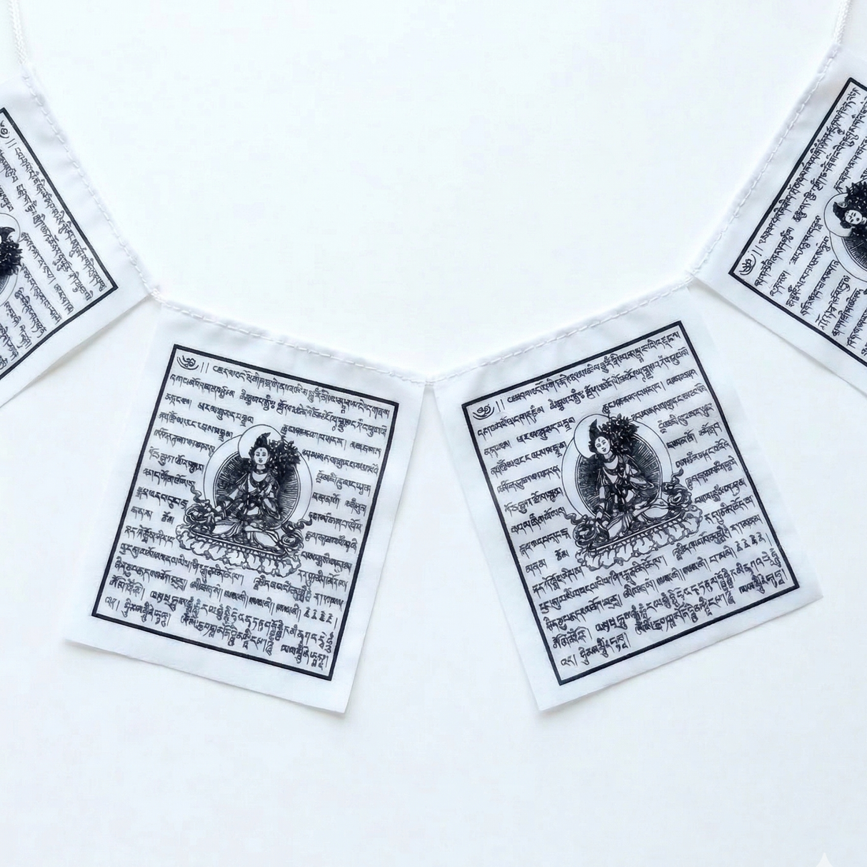 Gebetsfahne Weiße Tara | 2,4 m