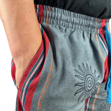 Goa Hose Grau Bunt