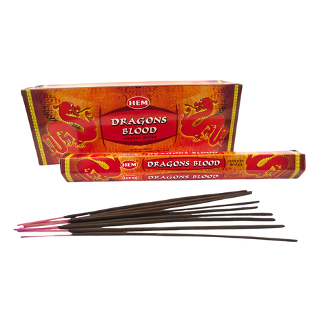 HEM Räucherstäbchen Dragons Blood – Schutz, Kraft &amp; Magie