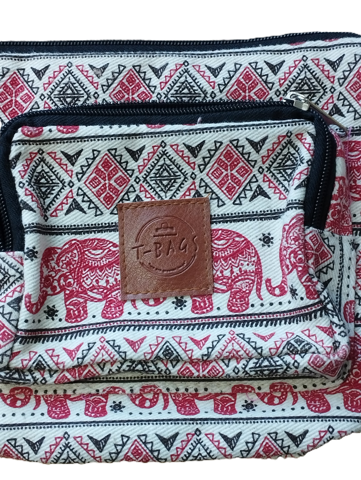 Einzelstück Bauchtasche Elefanten Rosa