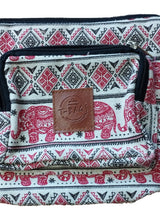Einzelstück Bauchtasche Elefanten Rosa