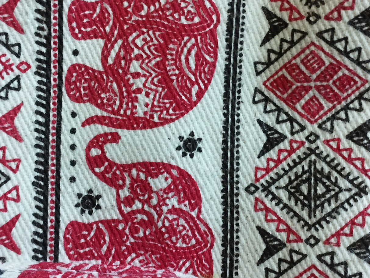 Einzelstück Bauchtasche Elefanten Rosa