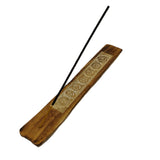 Restposten Räucherstäbchenhalter 7 Chakren aus Holz