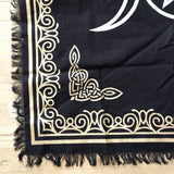 Altartuch in Silber & Gold 65x65 cm