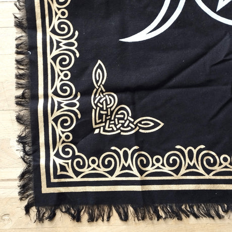 Altartuch in Silber & Gold 65x65 cm