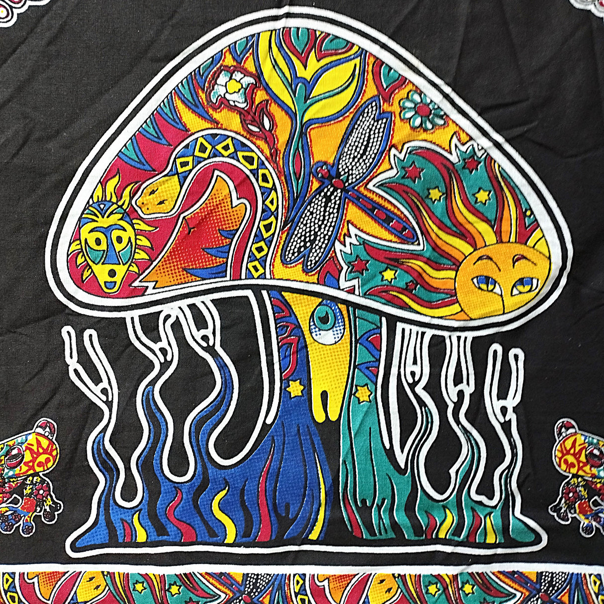 Einzelstück Kissenbezug Magischer Pilz