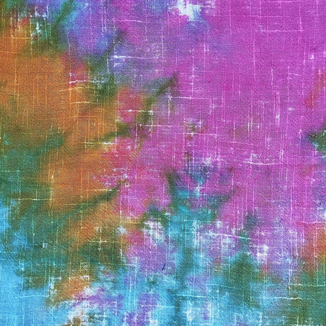 Restposten Buntes Batik Tuch