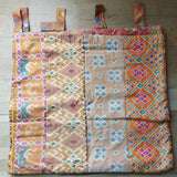 Einzelstück  1/2 Sari- Vorhang Orange 200 x 100 cm