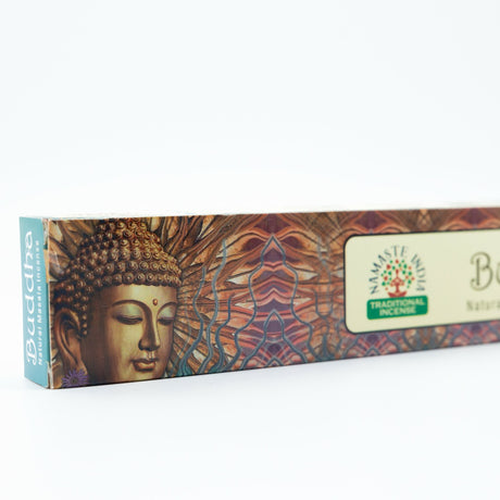 Indische Räucherstäbchen Buddha von Namaste India 15g 16 Stäbchen