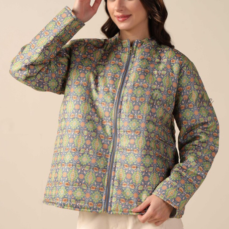 Einzelstück Leichte Sommerjacke aus Seide