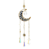 Sonnenfänger Mond mit Lapislazuli