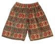 Kurze Sommerhose Om Zeichen Gelb