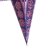 Papierstern Mandala Pink Lila