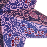 Papierstern Mandala Pink Lila