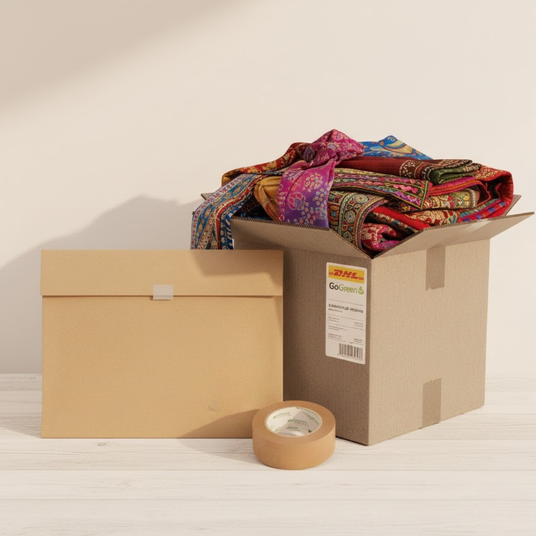 Plastikfreier Versand bei Karmandala ist unser Standard