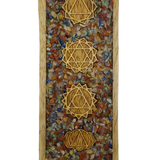 Räucherstäbchenhalter Chakra- Steine I Die Energie der 7- Chakren für deine Meditation