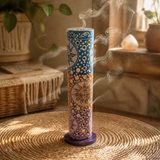 Räucherstäbchenhalter Turm aus Speckstein