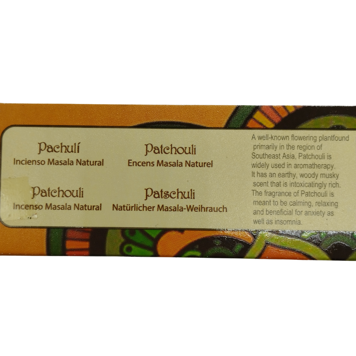 Räucherstäbchen Namaste India Patchouli