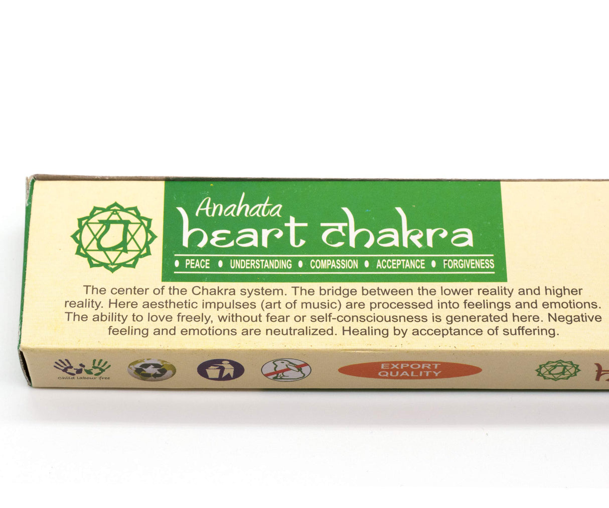 Räucherstäbchen Chakra Collection heart chakra grün erklärung