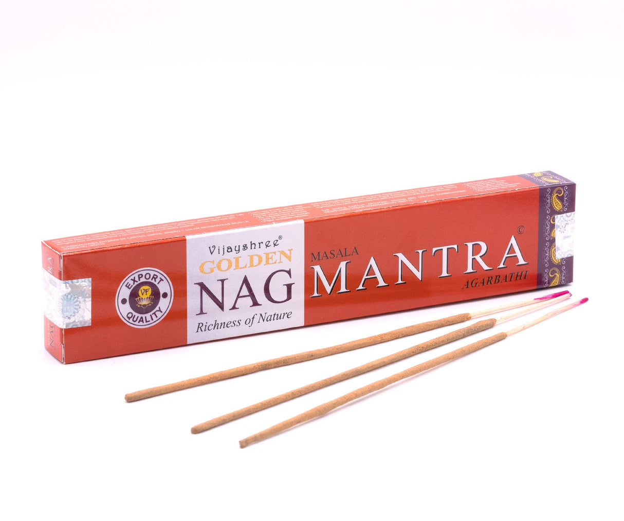 Räucherstäbchen Golden Nag Mantra 15g